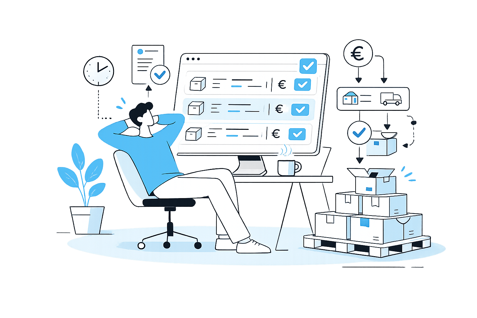 Software di procurement per imprese di pulizia e facility management integrato in Hoida